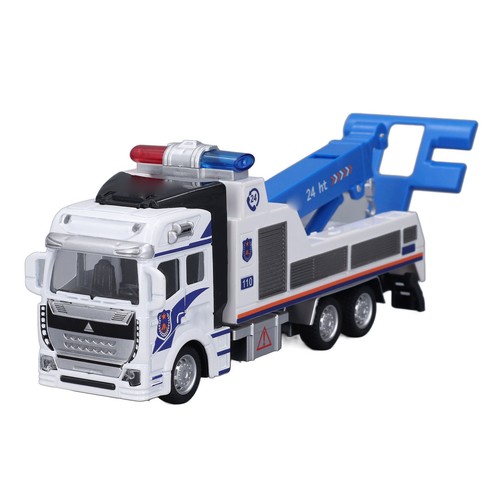 Metal tow truck - tow, toy