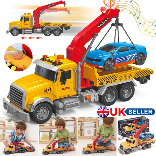 Kids rescue wrecker tow truck - kids,