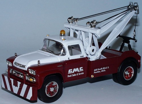 1952 gmc tow truck - tow, "gmc"